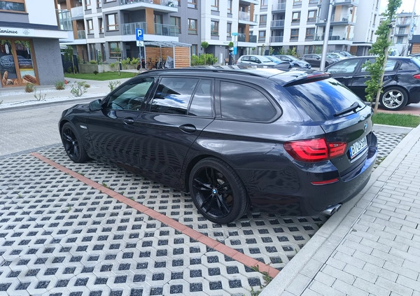 BMW Seria 5 cena 54900 przebieg: 274000, rok produkcji 2012 z Białystok małe 79